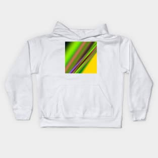 yellow blue green abstract texture Kids Hoodie
